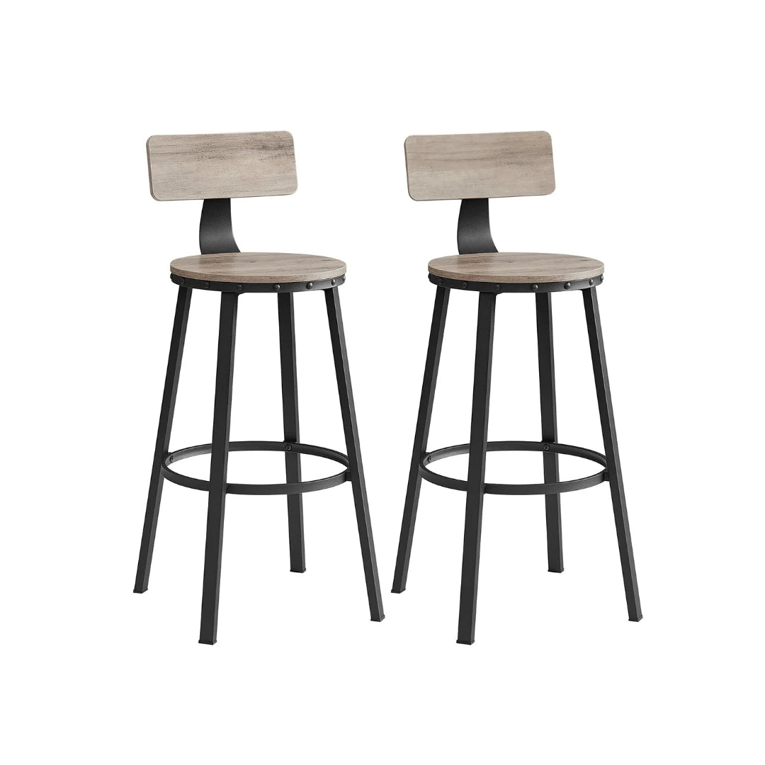 Bar Height Bar Stools with Backrest – product view 4 | Amaraloft