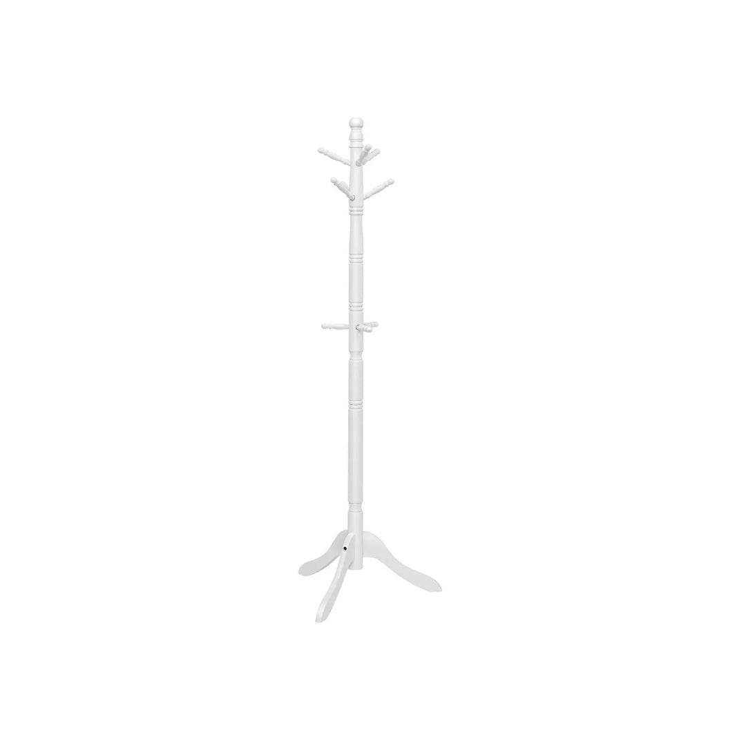 Solid Wood Coat Rack With 10 Hooks – product view 3 | Amaraloft