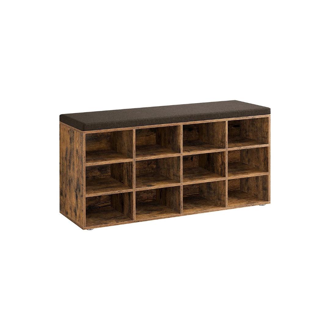 Shoe Storage Bench With Cushion – product view 7 | Amaraloft