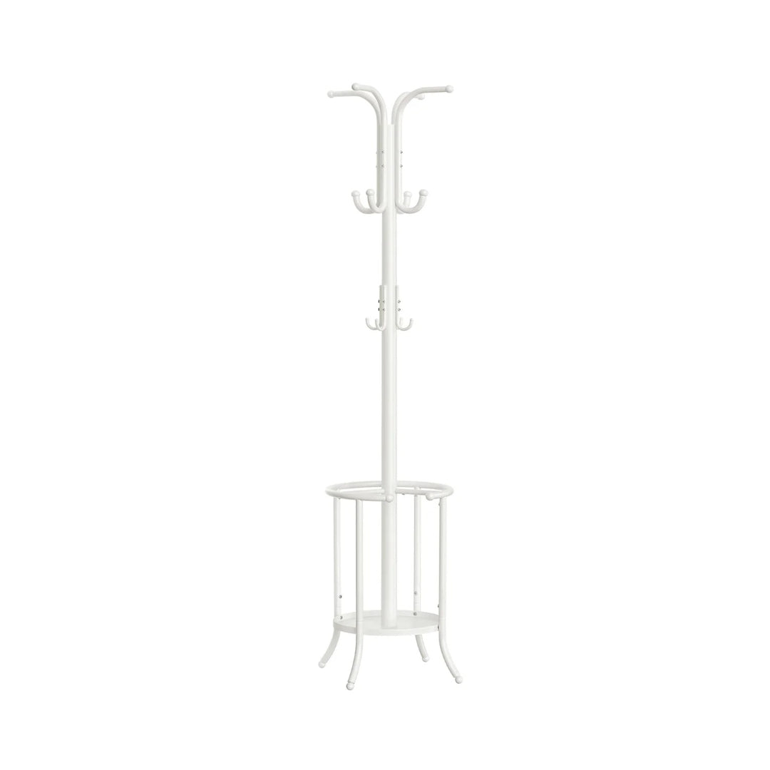 Freestanding Coat Rack With Umbrella Holder & 12 Hooks – product view 2 | Amaraloft