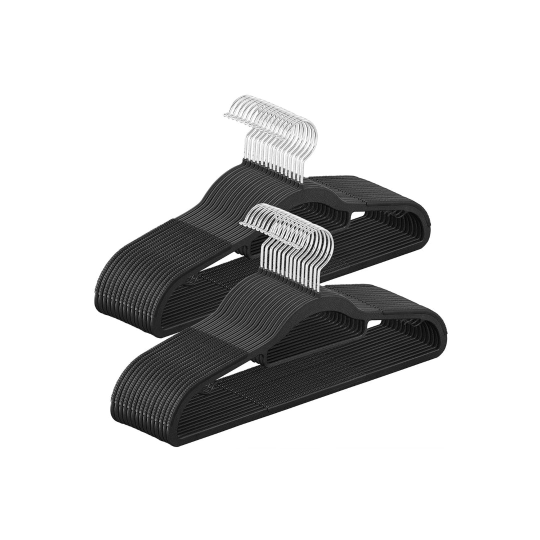 Heavy Duty Plastic Clothes Hangers Pack Of 30 Or 50 – product view 3 | Amaraloft