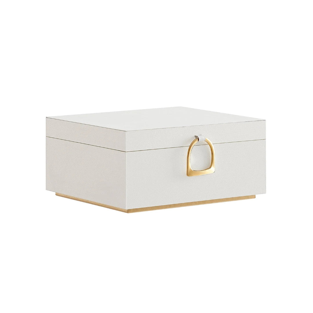 Jewelry Box Organizer With Handle 2 Layer Storage – product view 1 | Amaraloft