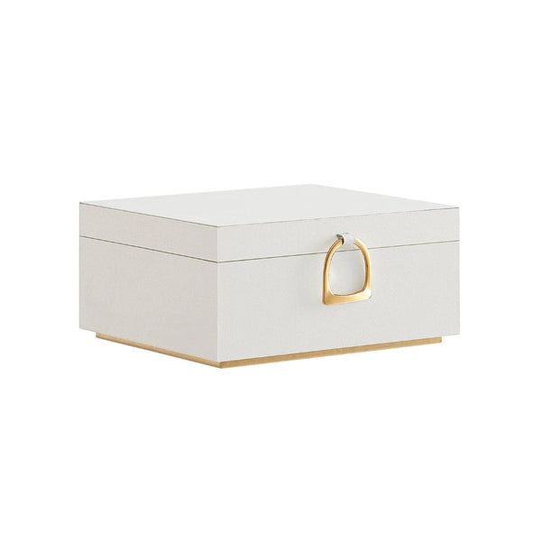 Jewelry Box Organizer With Handle 2 Layer Storage – product view 1 | Amaraloft