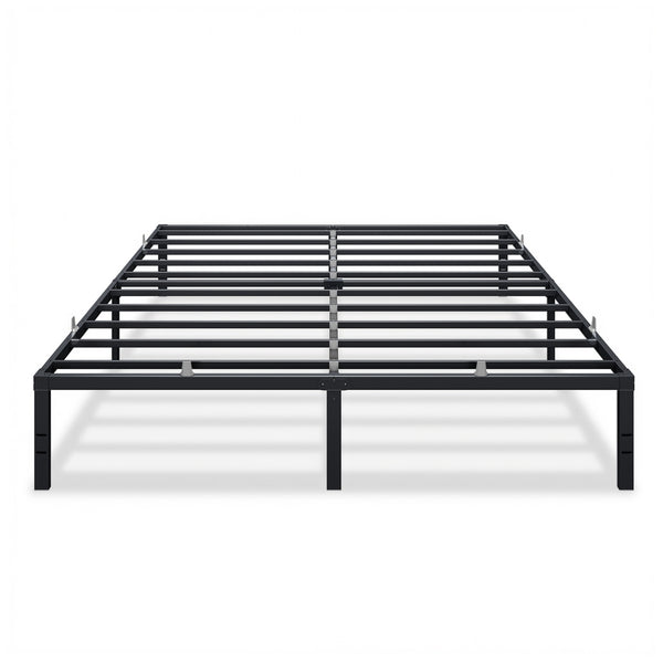 Metal Bed Frame With Under-Bed Storage - product photo 01
