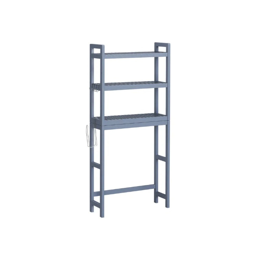 Over Toilet Bathroom Organizer 3-Tier Bamboo Shelf 66.9in High – product view 3 | Amaraloft