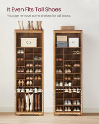 10 Tier Shoe Rack Organizer With Storage Compartments – product view 4 | Amaraloft