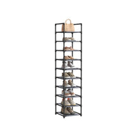10 Tier Shoe Rack With Metal Frame – product view 4 | Amaraloft