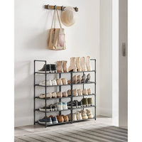 10 Tier Shoe Rack With Metal Frame – product view 11 | Amaraloft