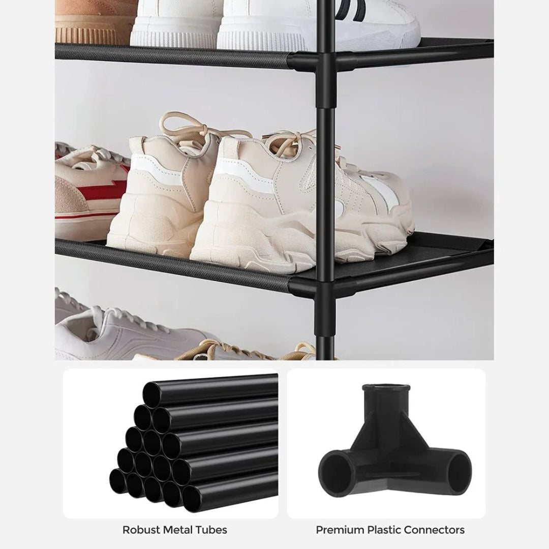 10 Tier Shoe Rack With Metal Frame – product view 16 | Amaraloft