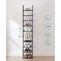 10 Tier Shoe Rack With Metal Frame – product view 18 | Amaraloft
