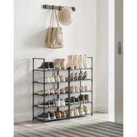 10 Tier Shoe Rack With Metal Frame – product view 21 | Amaraloft