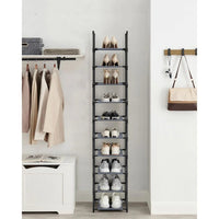 10 Tier Shoe Rack With Metal Frame – product view 22 | Amaraloft