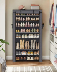9 Tier Shoe Rack With Cover – product view 16 | Amaraloft