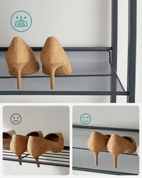12 Tier Shoe Rack With Metal Shelves – product view 11 | Amaraloft