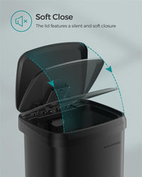 13-Gallon Stainless Steel Trash Can - product photo 14