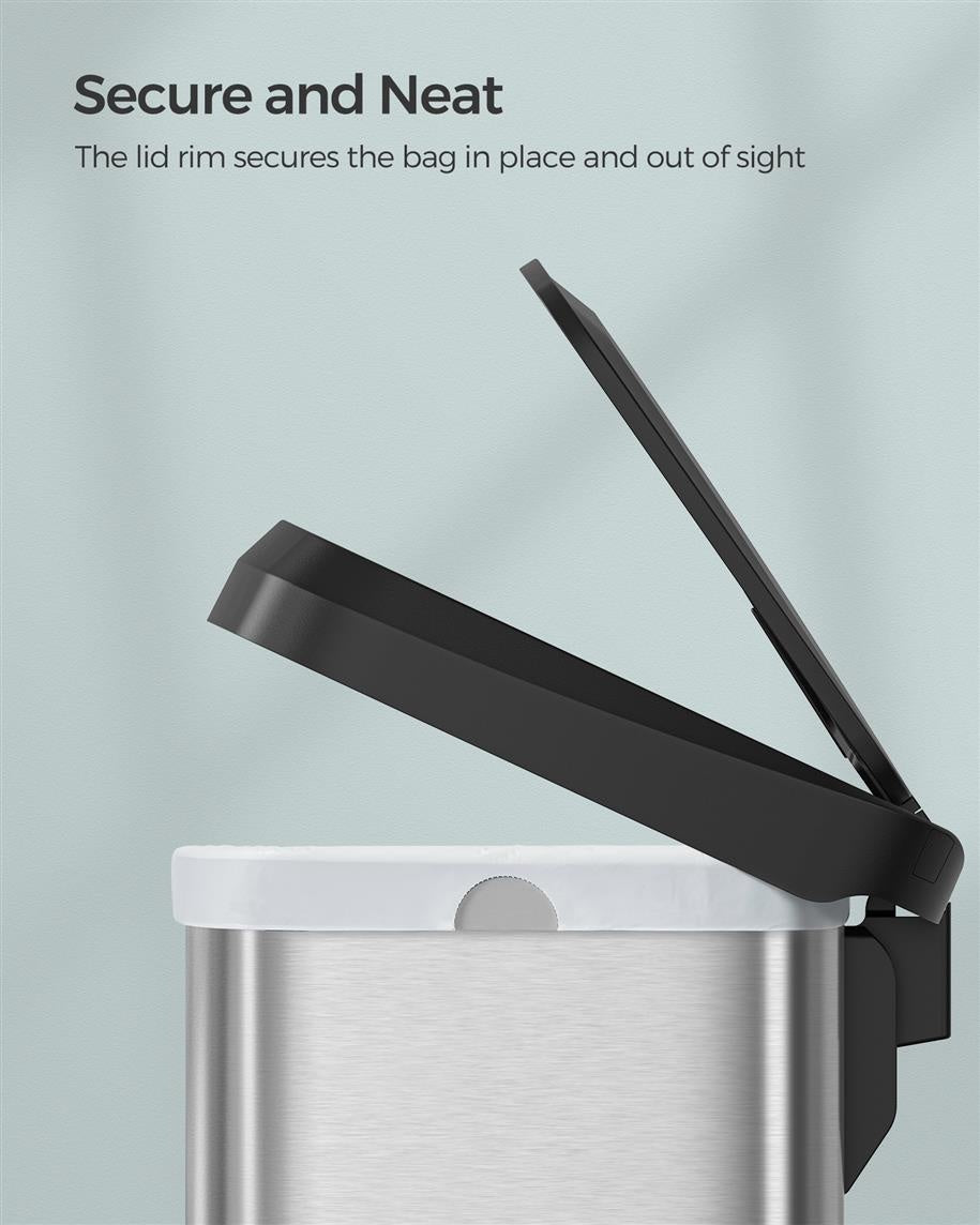 13-Gallon Stainless Steel Trash Can - product photo 62