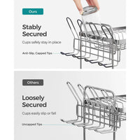 2-Tier Dish Drying Rack with Drainboard – product view 7 | Amaraloft