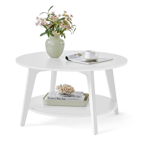 2 Tier Round Coffee Table - product photo 01