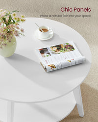 2 Tier Round Coffee Table - product photo 05
