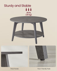 2 Tier Round Coffee Table - product photo 11