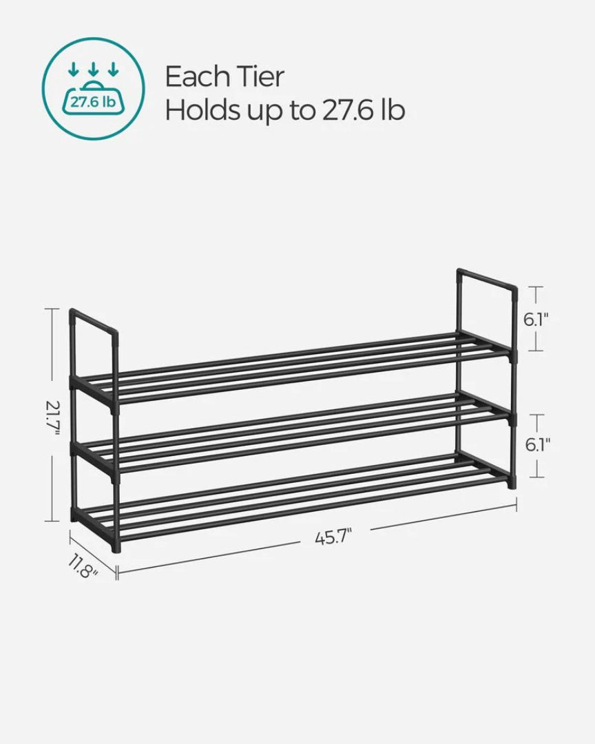 2/3/4/10 Tier Metal Shoe Rack – product view 22 | Amaraloft