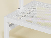 3-in-1 Dresser With Garment Rack 5 Fabric Drawers & Bottom Shelf - product photo 16