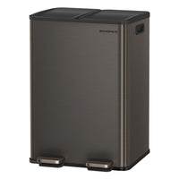 30L X 2 Trash Bin, Dual Pedal, Soft-Close, Stainless Steel, 15 Liners - product photo 15