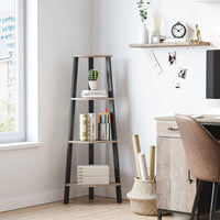4 Tier Corner Bookshelf – product view 5 | Amaraloft