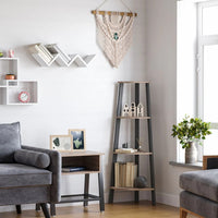 4 Tier Corner Bookshelf – product view 6 | Amaraloft