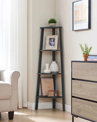 4 Tier Corner Bookshelf – product view 14 | Amaraloft