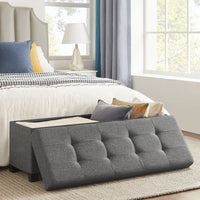 43.3 Inch Storage Ottoman Bench With Lid – product view 12 | Amaraloft