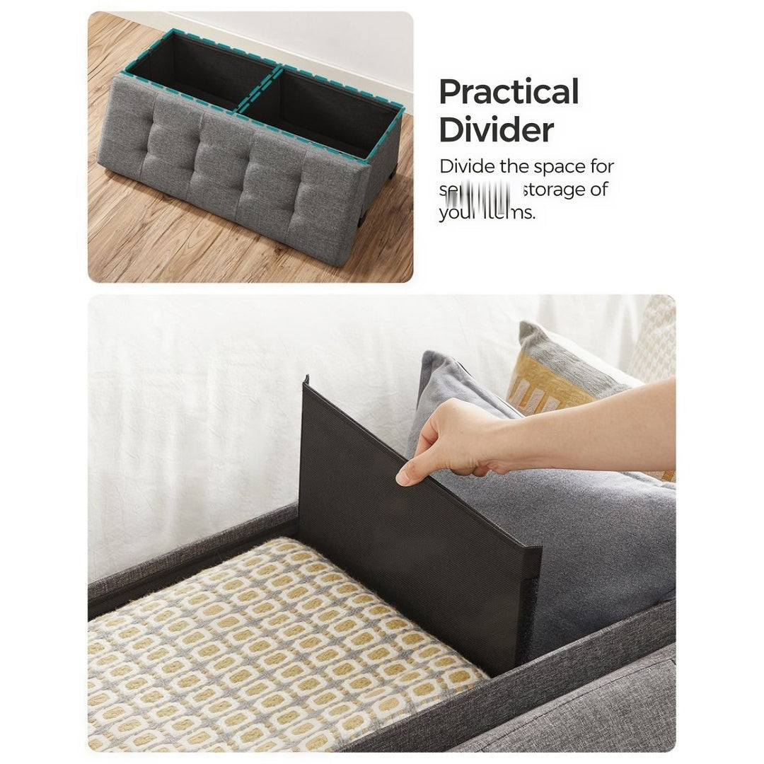 43.3 Inch Storage Ottoman Bench With Lid – product view 13 | Amaraloft