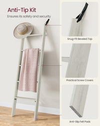 5-Tier Blanket Ladder Shelf - product photo 37
