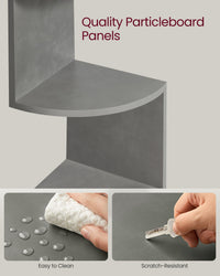 5-Tier Floating Wall Shelf - product photo 06