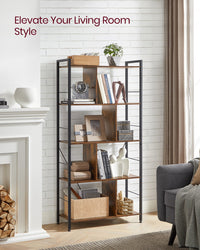 5 Tier Shelving Unit With Open Compartments - product photo 03
