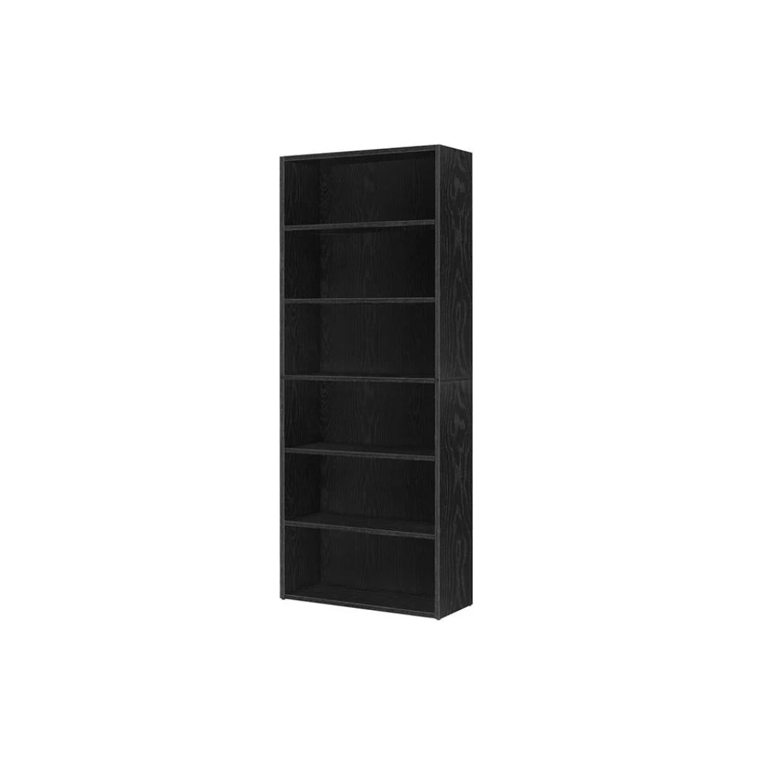 6 Tier Open Bookcase With Adjustable Storage Shelves – product view 2 | Amaraloft