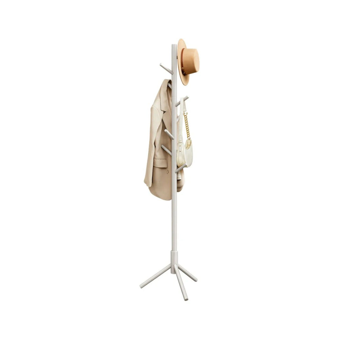 Solid Wood Coat Rack With 8 Hooks – product view 6 | Amaraloft