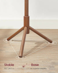 Solid Wood Coat Rack With 8 Hooks – product view 10 | Amaraloft