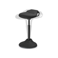 Adjustable Standing Desk Chair With Wobble Base – product view 3 | Amaraloft