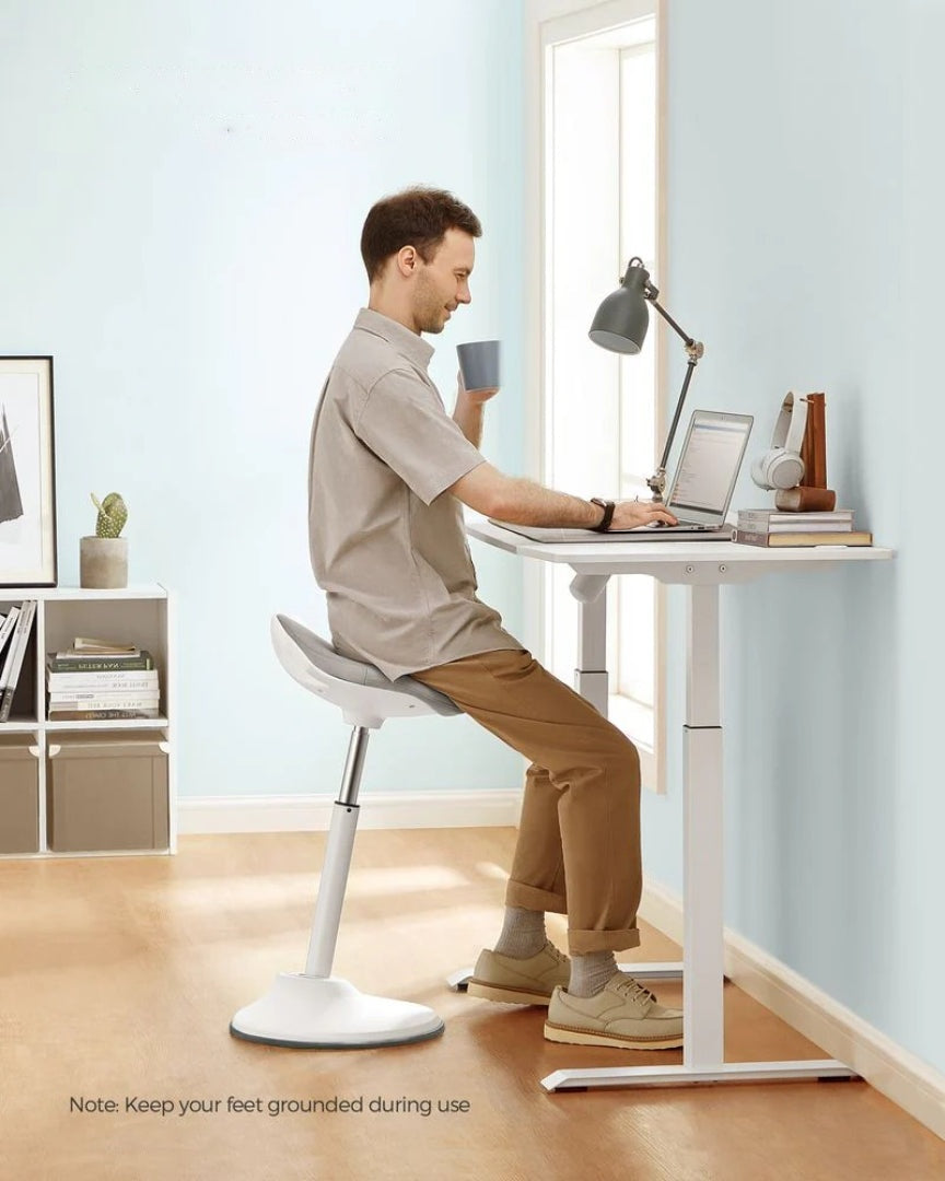 Adjustable Standing Desk Chair With Wobble Base – product view 4 | Amaraloft