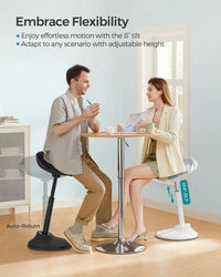 Adjustable Standing Desk Chair With Wobble Base – product view 5 | Amaraloft
