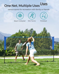 Badminton Net Portable Adjustable Height 35.4-61in Set – product view 11 | Amaraloft