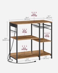 Baker's Rack With Charging Station - product photo 34