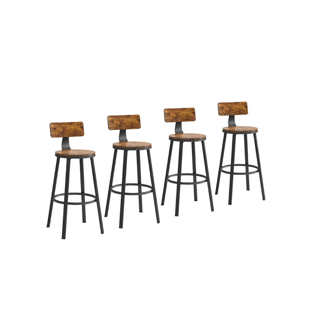 Bar Height Bar Stools with Backrest – product view 5 | Amaraloft