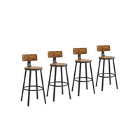 Bar Height Bar Stools with Backrest – product view 5 | Amaraloft