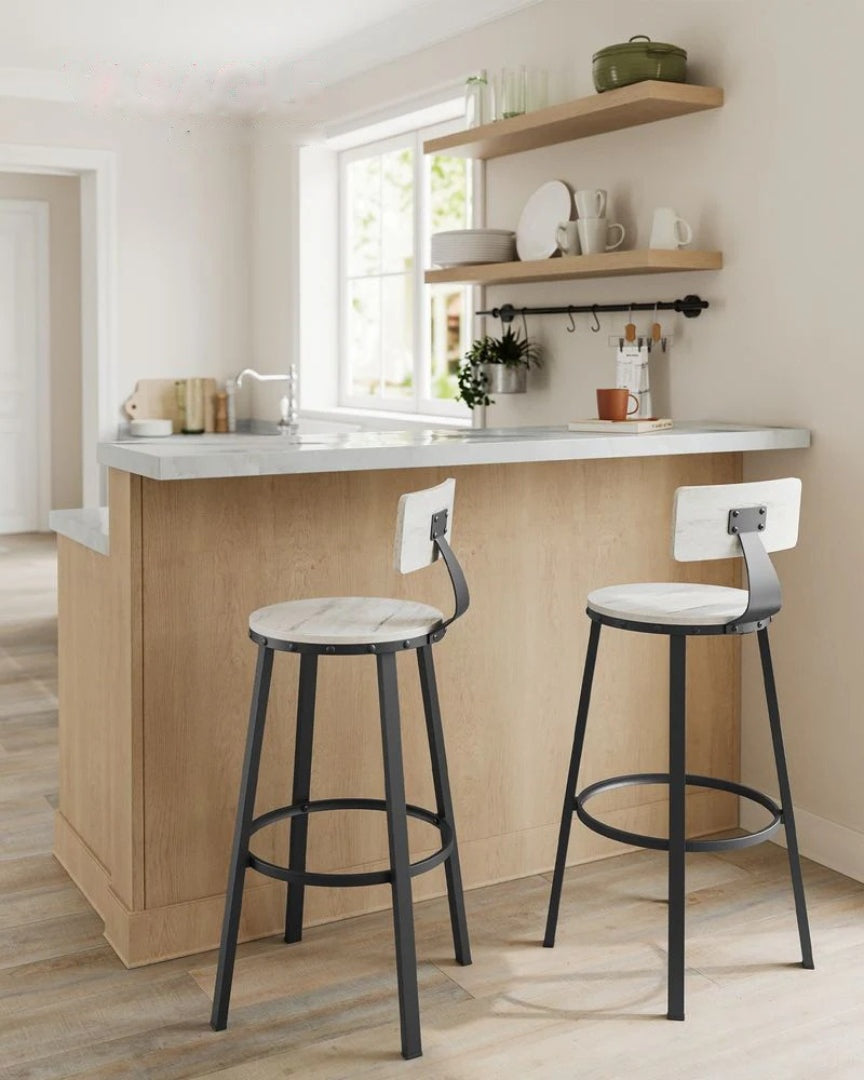Bar Height Bar Stools with Backrest – product view 16 | Amaraloft
