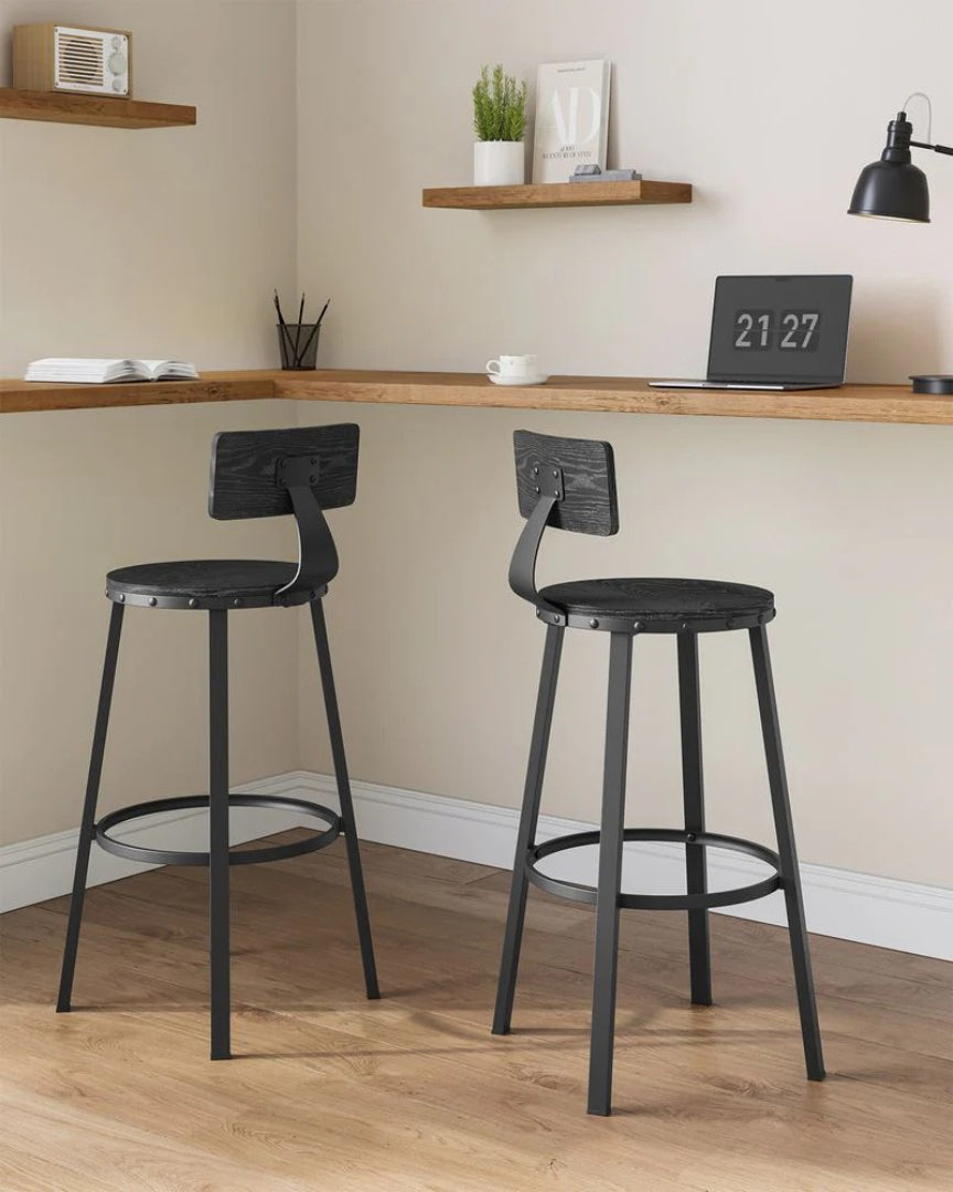 Bar Height Bar Stools with Backrest – product view 24 | Amaraloft