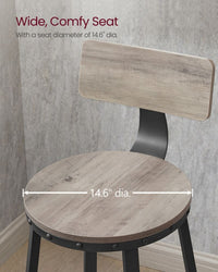 Bar Height Bar Stools with Backrest – product view 33 | Amaraloft