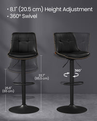 Bar Stools, Swivel Bar Chairs - product photo 11