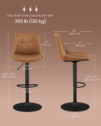 Bar Stools, Swivel Bar Chairs - product photo 17